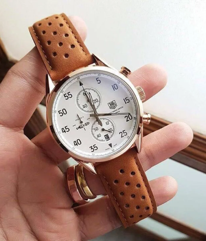 Tag Space 1887 Original Colours Shades Available With Premium Quality, Our classic timepeice paying tribute to the revolutionary milennium. Checkout the new Tag  Heuer timepiece - Image 1