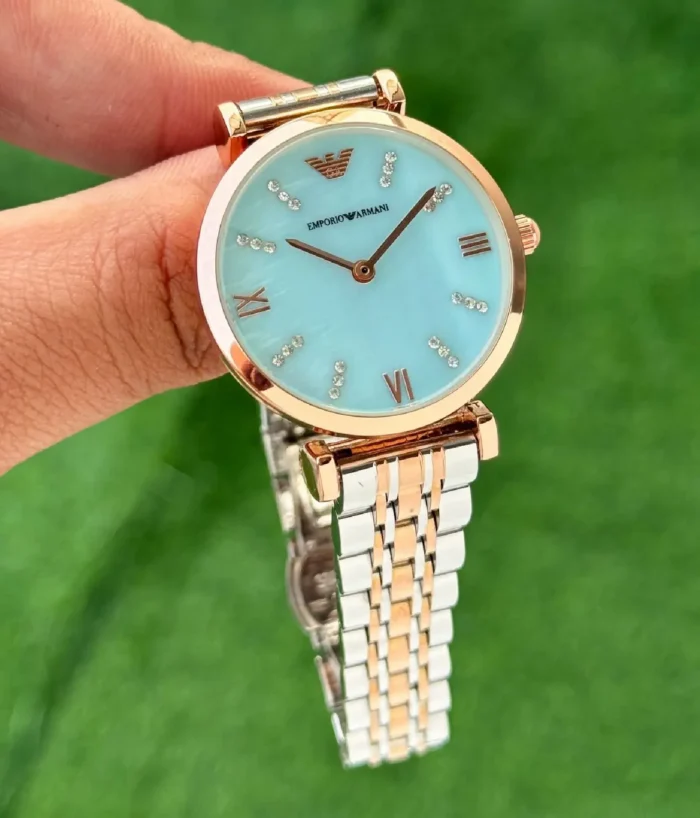 EMPORIO ARMANI BLUE DIAL PREMIUM - Image 2
