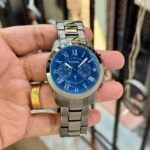 ✅ FOSSIL GRANT FS6133 – BOLD BLUE ELEGANCE WITH PREMIUM GUNMETAL STYLE ✅ - Image 4