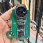 ✅ ROLEX DATEJUST – BOLD BLACK LUXURY WITH ICONIC ROLEX STYLE ✅ - Image 4